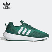 男女跑步鞋 Adidas GZ3501 RUN 阿迪达斯正品 三叶草SWIFT