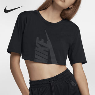 Nike/耐克正品Lab Collection女士短款宽松短袖T恤AJ2135-010