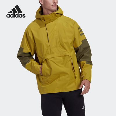 Adidas/阿迪达斯正品UTILITAS RR A男子户外连帽夹克HD8913