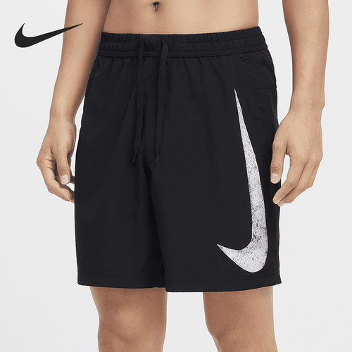 Nike/耐克正品Dri-FIT男士运动印花宽松休闲短裤FZ1067-010