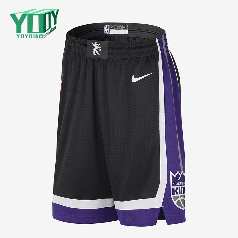 Nike/耐克正品Dri-FIT男士针织篮球运动拼接透气短裤DX8729-010