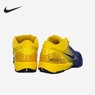 Nike/耐克正品Zoom Kobe 4男士潮流实战训练篮球鞋344335-400