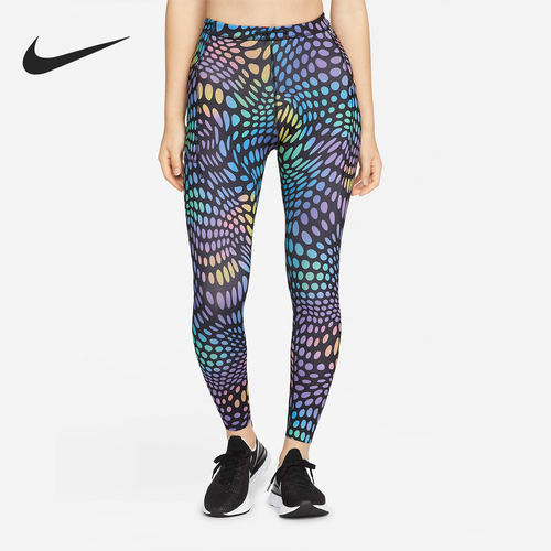 Nike/耐克正品DRI-FIT RUN DIVISION 女子紧身裤DM7556-010