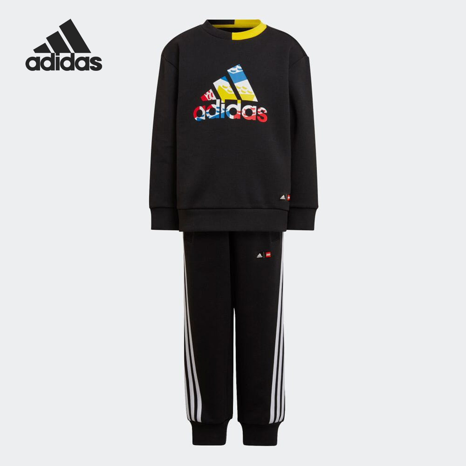 Adidas/阿迪达斯正品当季新款小童运动乐高联名套装HM2192