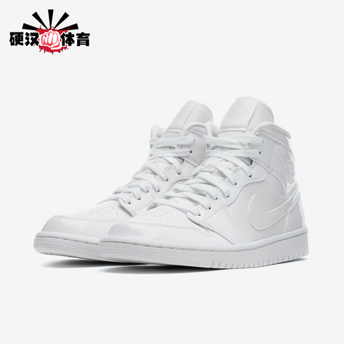 Nike/耐克正品Air Jordan 1 Mid女士复古经典篮球鞋BQ6472-111
