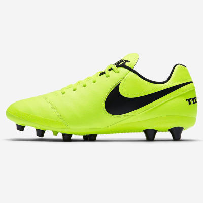 Nike/耐克正品 TIEMPO GENIO II DARK 男传奇暗黑AG足球鞋844399