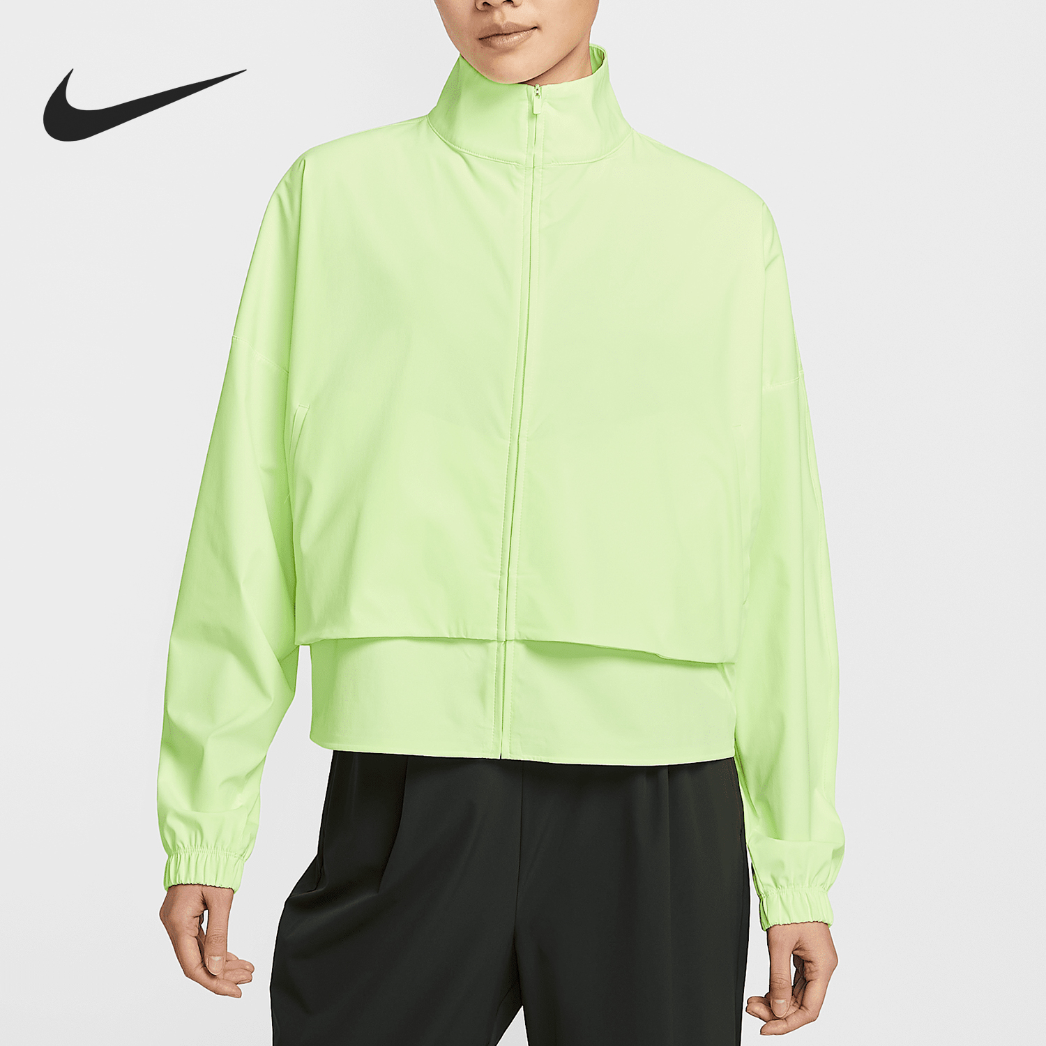 Nike/耐克正品Dri-FIT女士全长拉链开襟夹克外套HJ0964-701