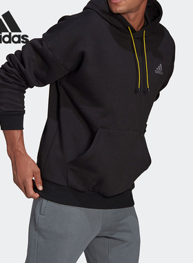 Adidas/阿迪达斯正品时尚潮流男子运动保暖连帽卫衣GL5693