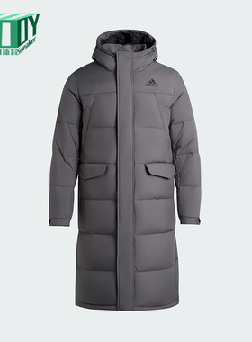 Adidas/阿迪达斯正品V L DOWN PARKA男女连帽保暖羽绒服KF6746