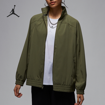Nike/耐克正品JORDAN女士梭织立领休闲夹克外套FN5144-222