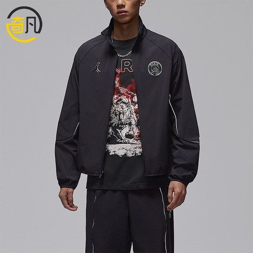 Nike/耐克正品JORDAN男士立领耐穿休闲经典运动外套IF3798-018