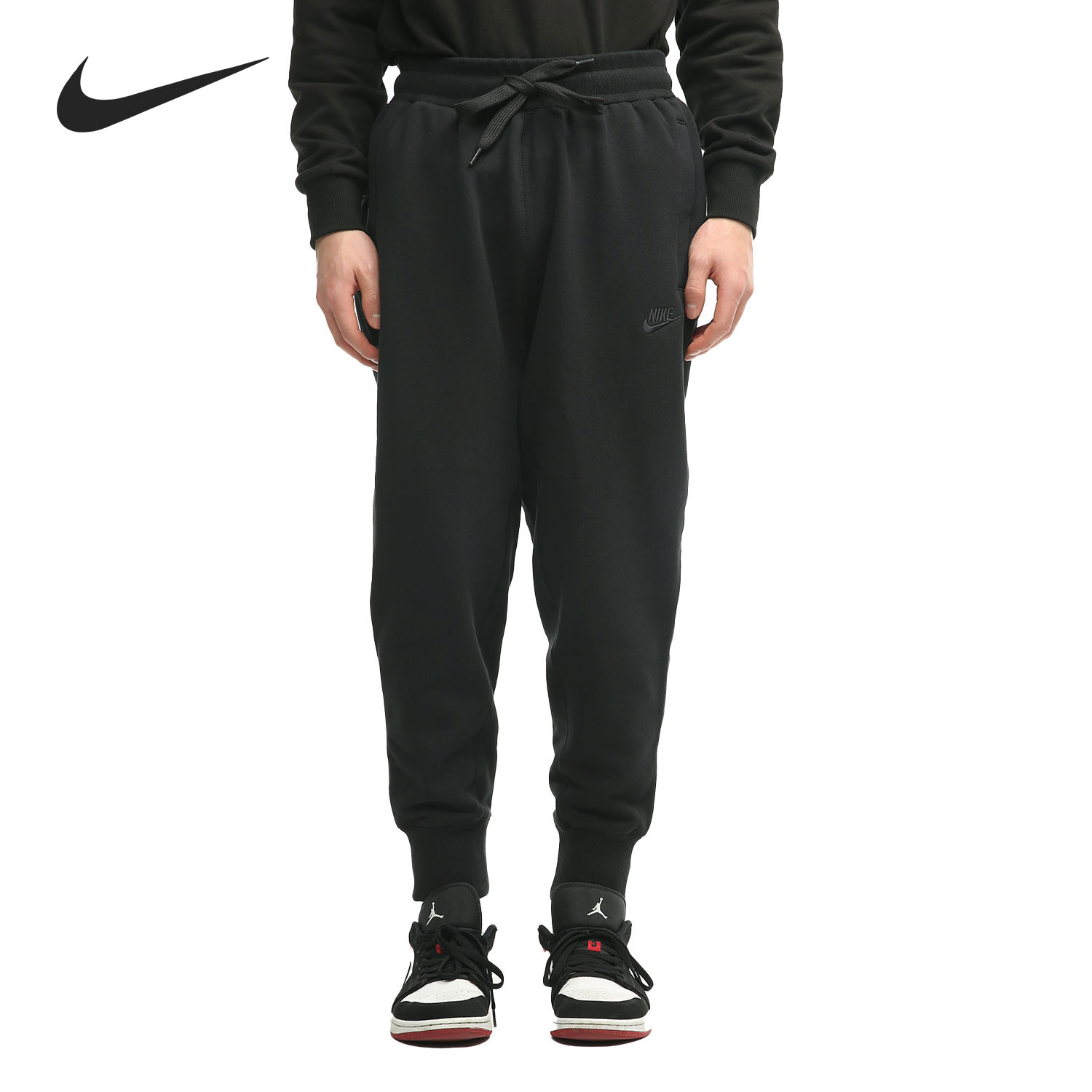 耐克nike正品春季男子收口针织