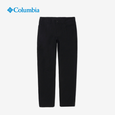 Columbia哥伦比亚正品男子21秋冬新品户外透气休闲软壳长裤AE2871