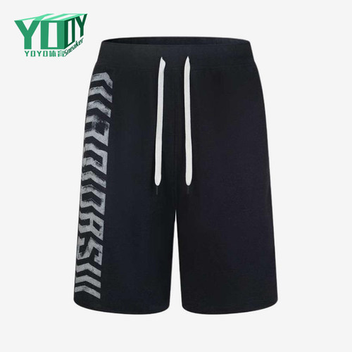 Adidas/阿迪达斯正品新款男黑色训练轻盈速干经典简约短裤FL1490