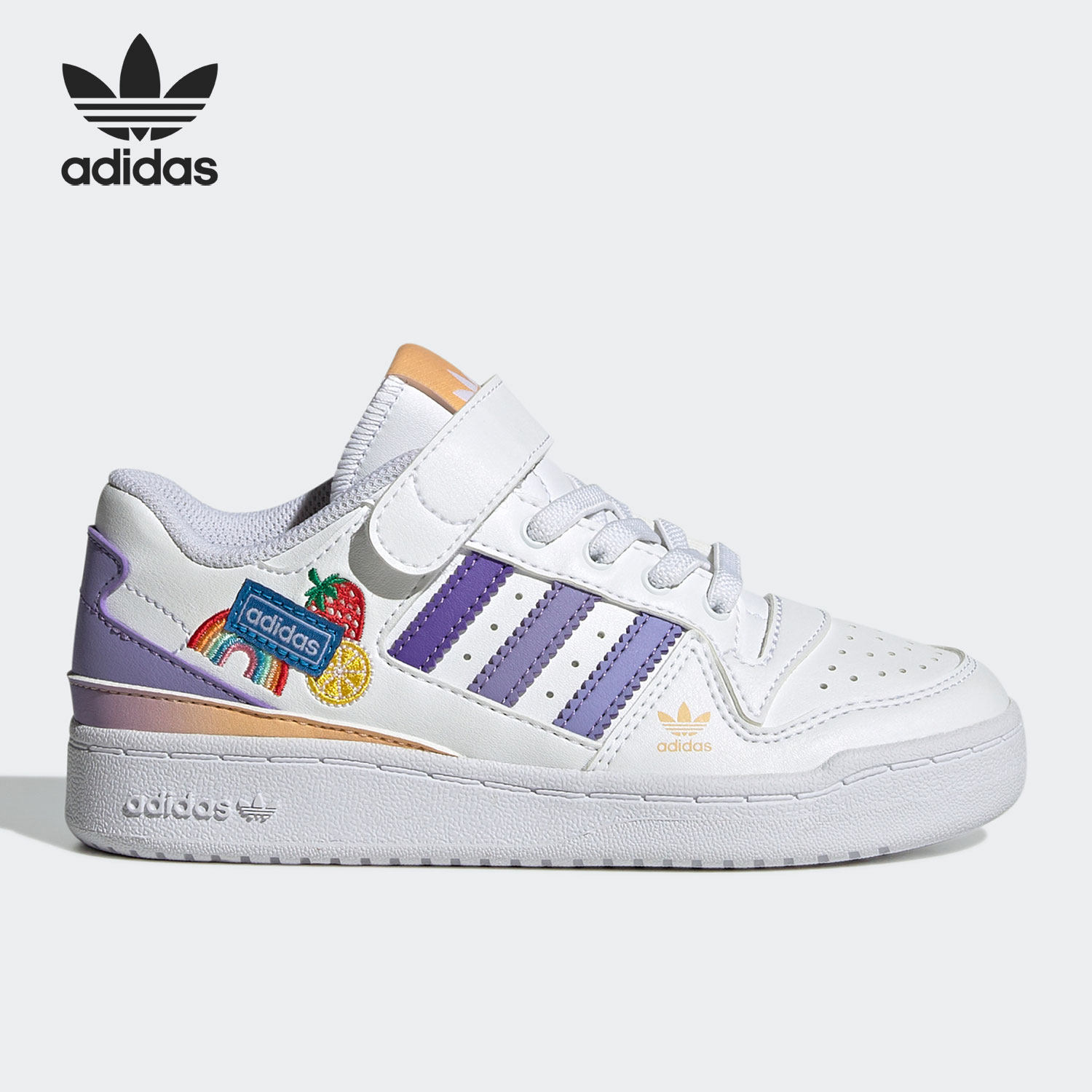 Adidas/阿迪达斯正品 FORUM LOW EL 三叶草儿童板鞋 GY8210,童鞋/婴儿鞋/亲子鞋,运动鞋,淘宝优惠券,粉丝福利购,淘宝优惠卷