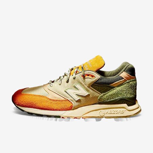 New Balance新百伦正品男款城市通勤低帮系带舒适跑步鞋U998KT1