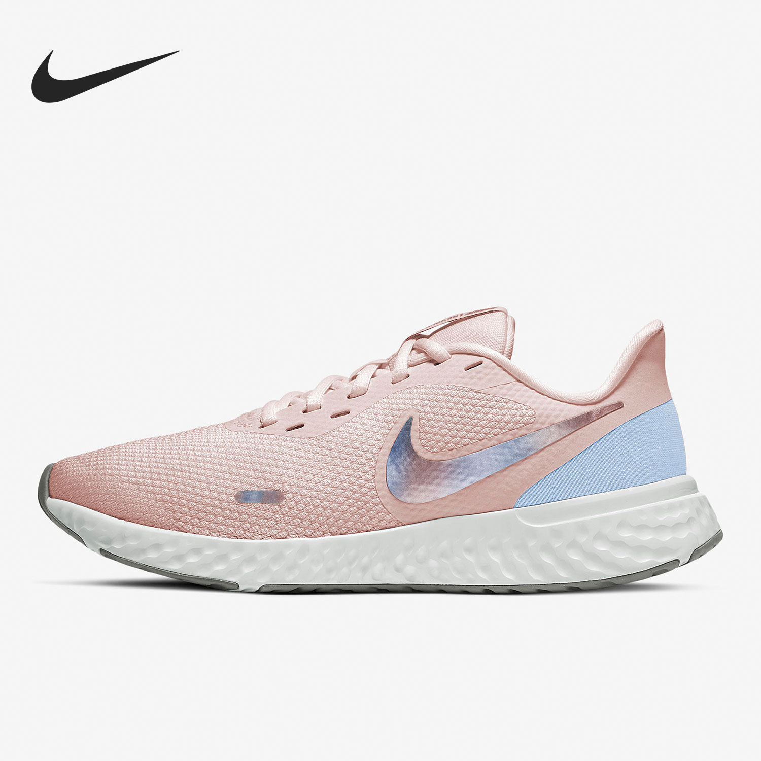 Nike/耐克正品 Revolution 5 女子轻盈缓震运动跑步鞋 BQ3207