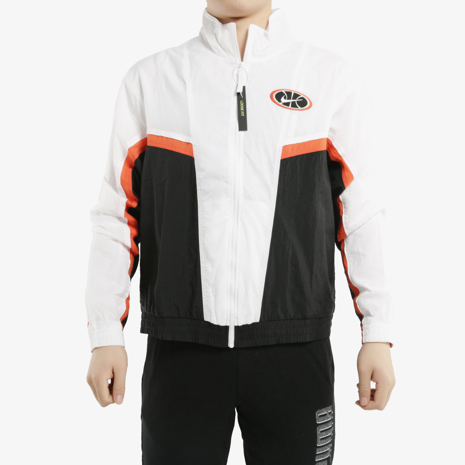 Nike/耐克正品当季新款THROWBACK男子休闲梭织篮球夹克 AV9756