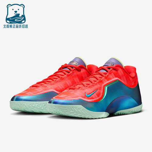 Nike/耐克正品四季款圣诞系列男士减震时尚耐磨篮球鞋IH1514-600
