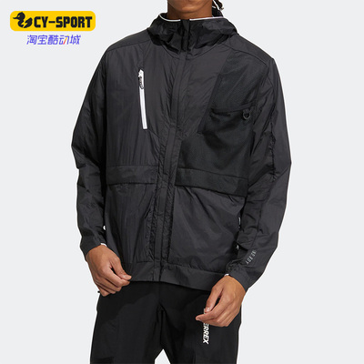 阿迪达斯女子连帽夹克外套