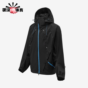 Adidas/阿迪达斯正品撞色拉链连帽长袖夹克经典男夹克外套KR0413