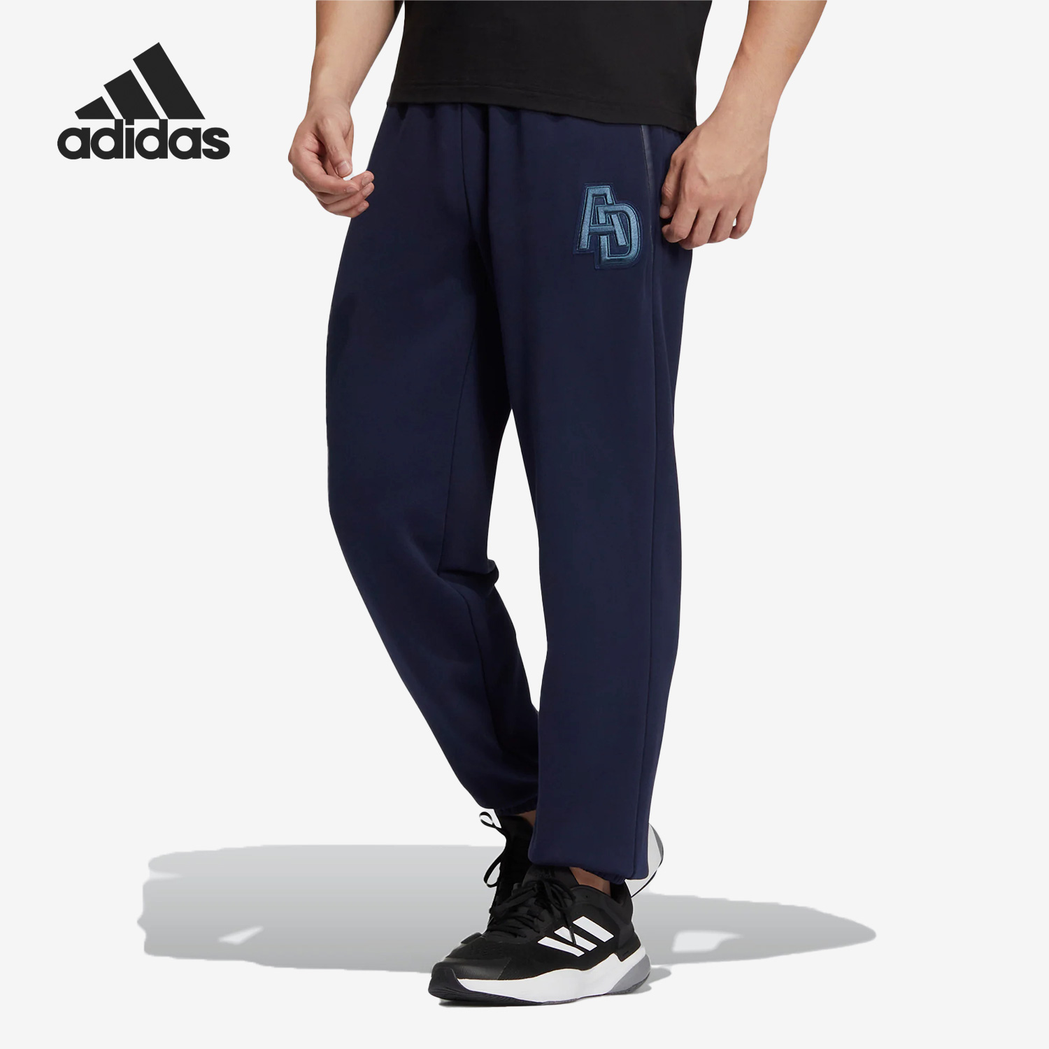 Adidas/阿迪达斯正品MONOGRAM PANTS 男子针织运动长裤IB2740