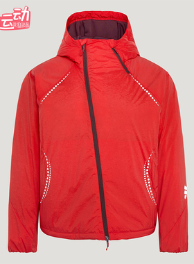 Adidas/阿迪达斯正品2025冬季款女士日常连帽梭织保暖棉服KV4863