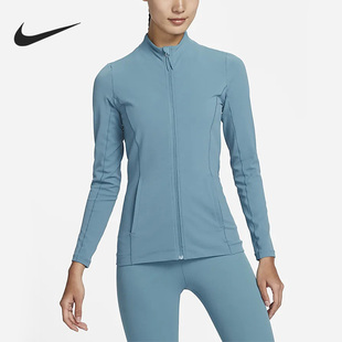DQ6002 女子舒适透气立领拉链运动夹克外套 440 耐克正品 Nike
