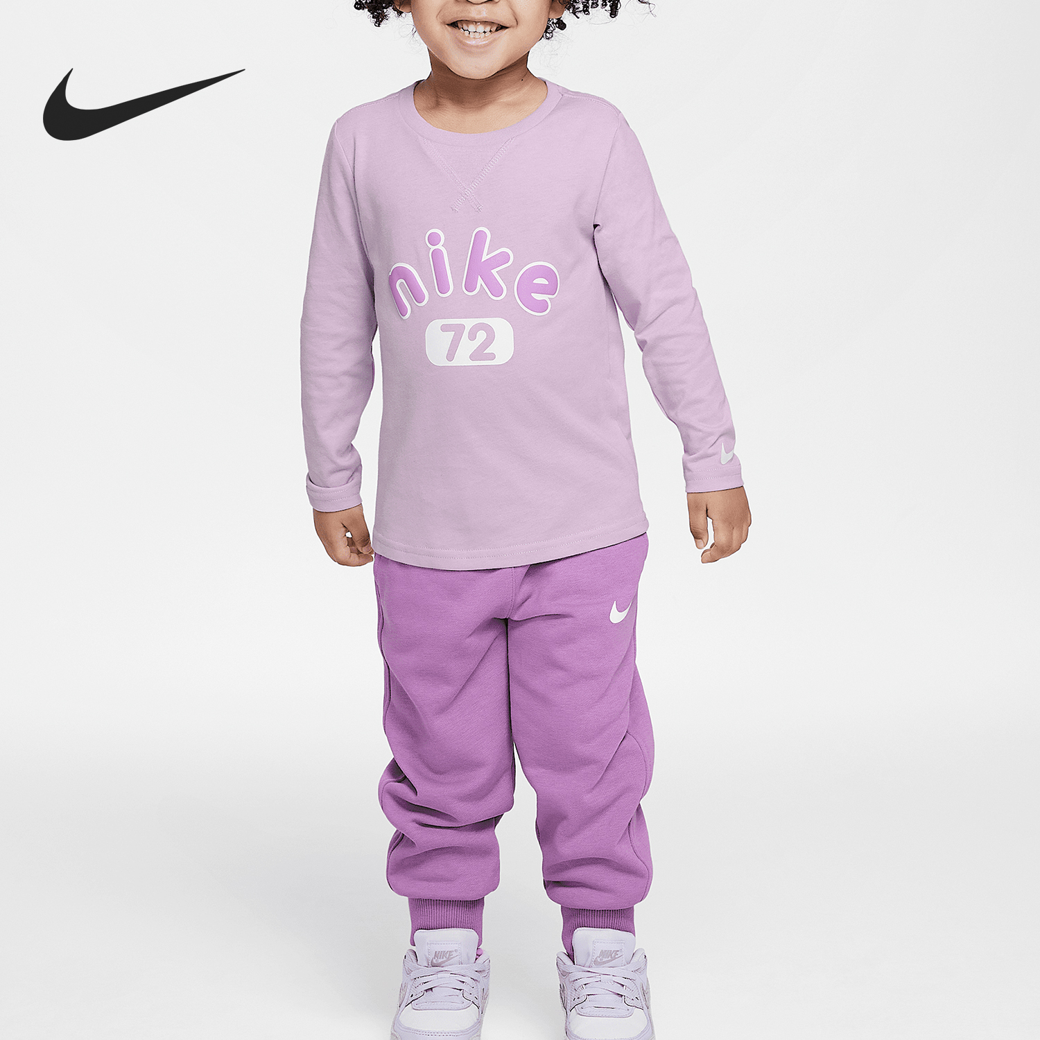 Nike/耐克正品秋季新款婴童户外日常居家休闲套装IH0964-555