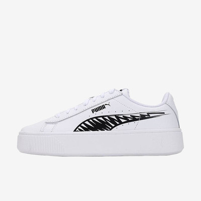 Puma彪马正品Vikky Stacked L Sketch女厚底板鞋385549-01
