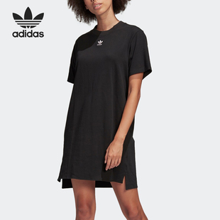 Adidas/阿迪达斯正品 当季新款女子休闲运动舒适连衣裙 FM3276