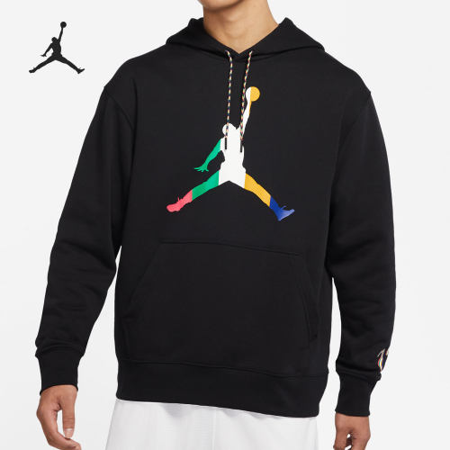 Nike/耐克正品JORDAN男子加绒运动连帽卫衣套头衫 DN1471-010