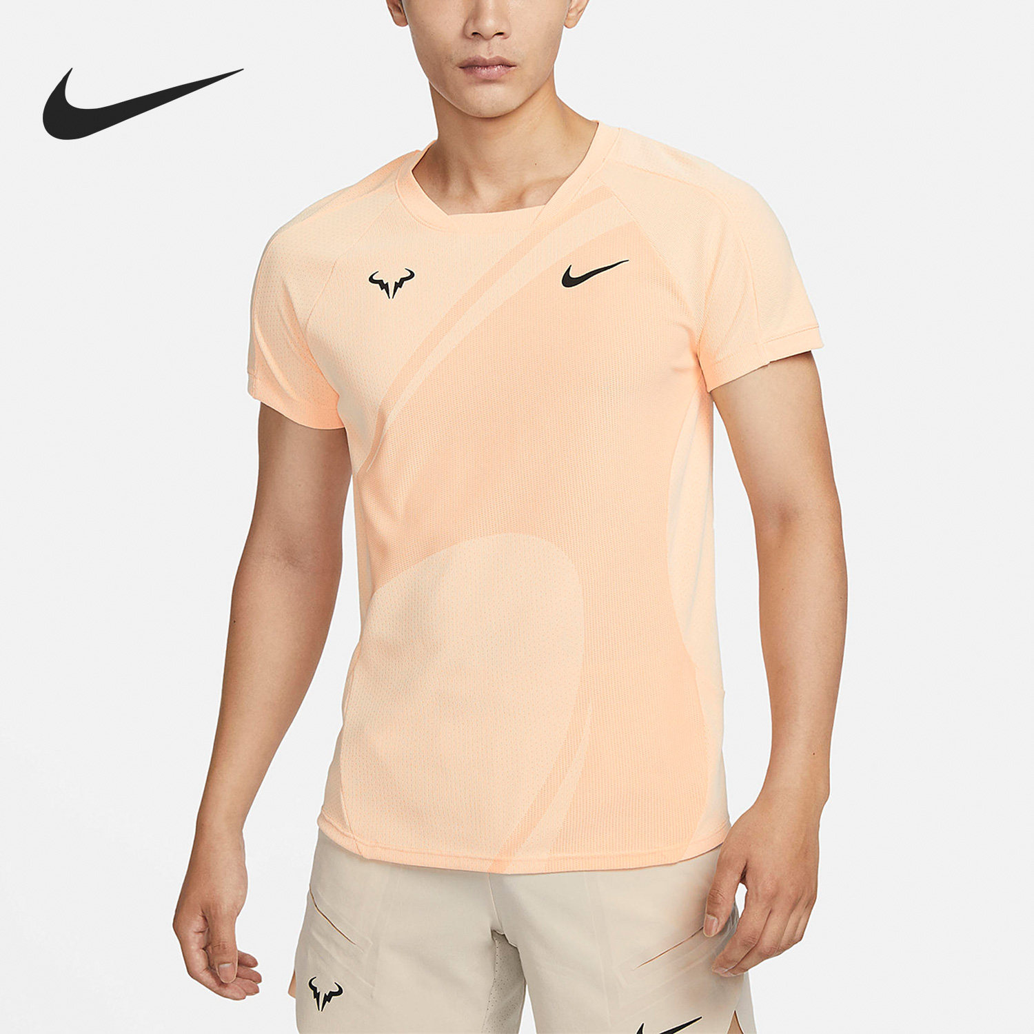 Nike/耐克正品纳达尔DRI-FIT ADV男子网球运动短袖DV2878-801