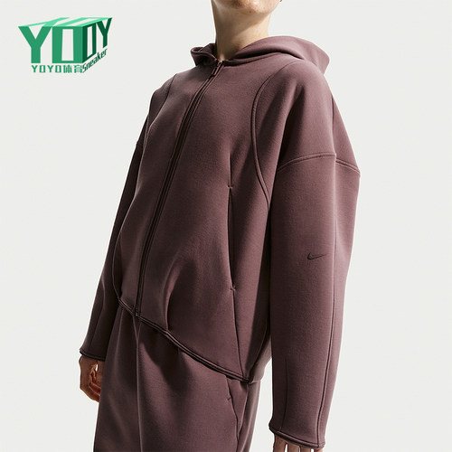 Nike/耐克正品2026春季款大童运动连帽针织日常外套IM1763-502