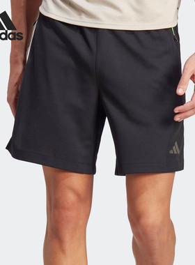 Adidas/阿迪达斯正品新款男士梭织透气运动训练短裤IB3469