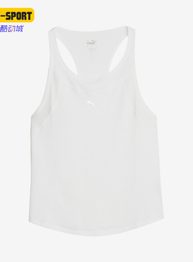 Puma/彪马正品夏季女子新款时尚运动无袖圆领休闲T恤524543-02