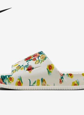 Nike/耐克正品Calm女士印花透气休闲耐磨户外拖鞋HF1069-100