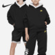 Nike 010 儿童休闲双面穿连帽套头卫衣DX5518 耐克正品 新款