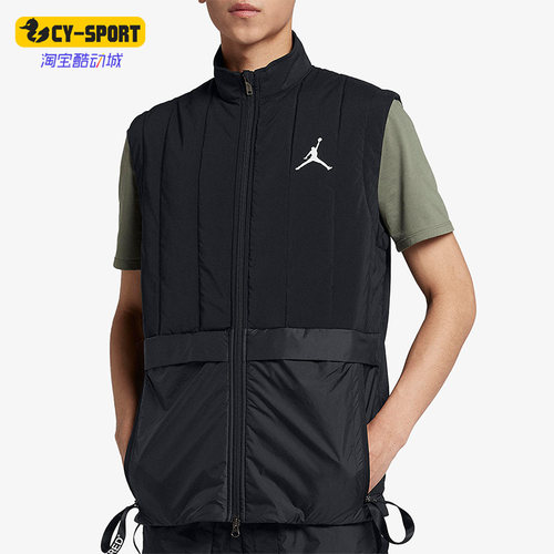 Nike/耐克正品JORDAN男子多口袋工装机能运动马甲AJ1057-010