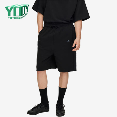 Adidas/阿迪达斯正品EntireStudios宽松经典透气男黑色短裤KG5172