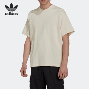 新款 Adidas 阿迪达斯正品 当季 T恤HK2891 三叶草男子运动短袖