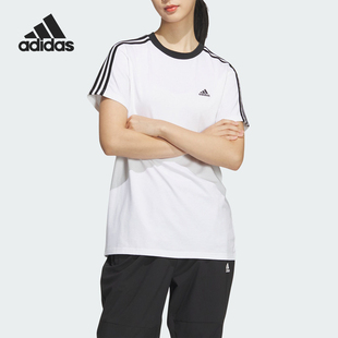 T恤JI6978 Adidas 女士简约运动短袖 阿迪达斯正品
