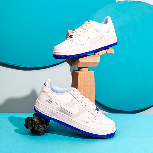 Nike/耐克正品Air Force 1女子GS大童运动低帮板鞋FB1844-111