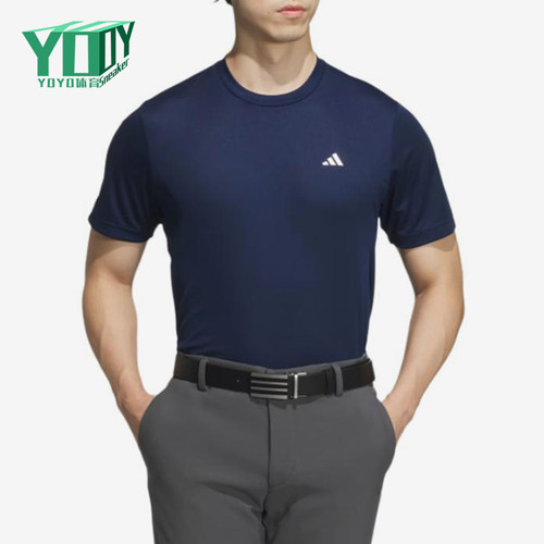 Adidas/阿迪达斯正品舒适男士运动训练经典简约耐穿透气T恤JG1307