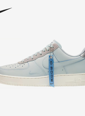 Nike/耐克正品Air Force 1GS女子大童运动系带透气板鞋CJ9886-001