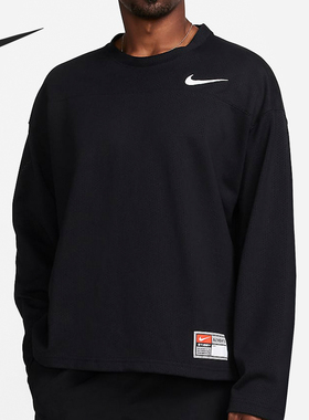 Nike/耐克正品Stüssy 男女同款透气简约长袖T恤FJ9165-010