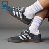 Adidas KI5942 休闲运动板鞋 阿迪达斯正品 三叶草男女系带低帮经典