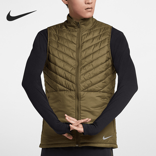 Nike/耐克正品新款男士时尚简约跑步运动棉马甲AH0547-395