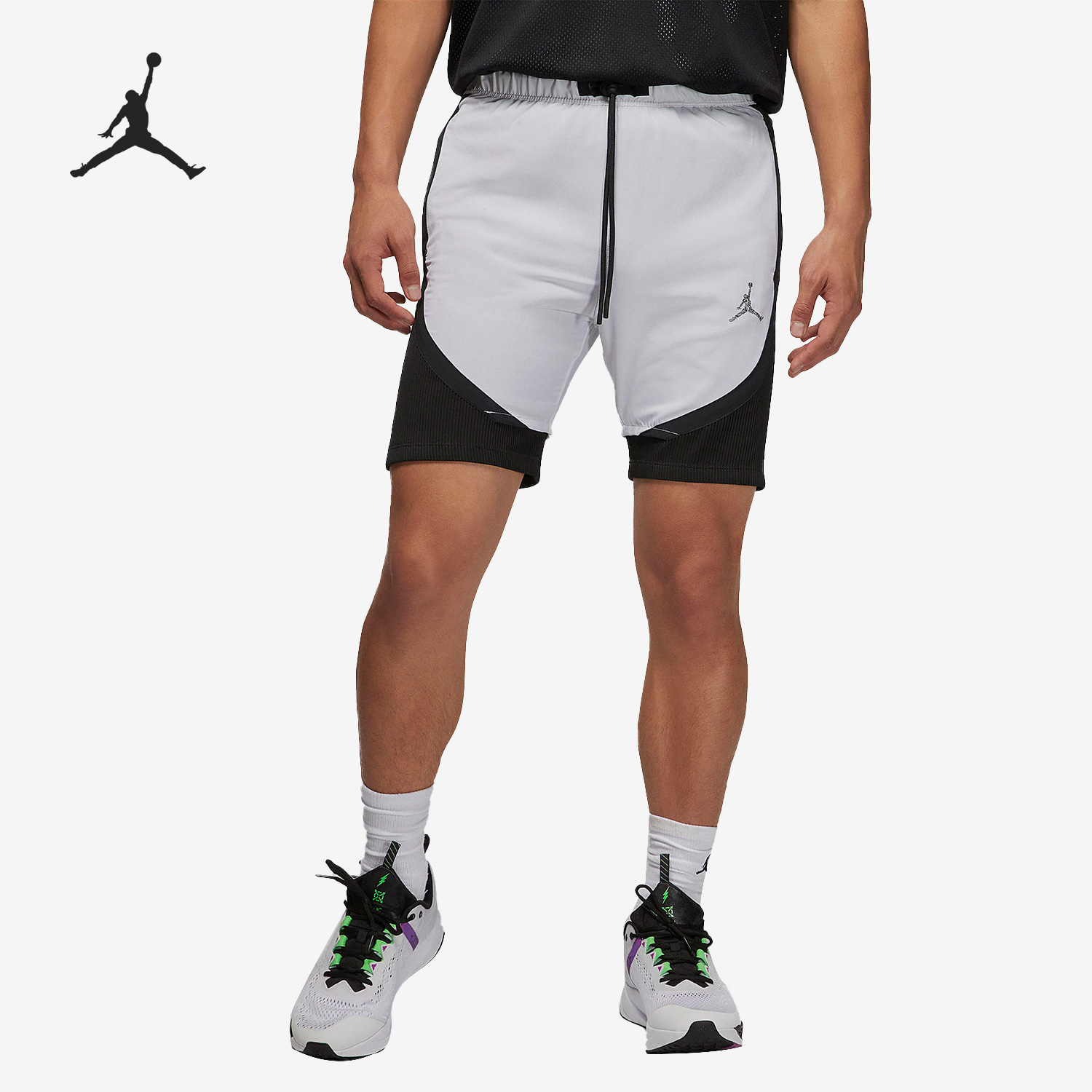 Nike/耐克正品JORDAN男子篮球训练透气运动短裤DM1830-641