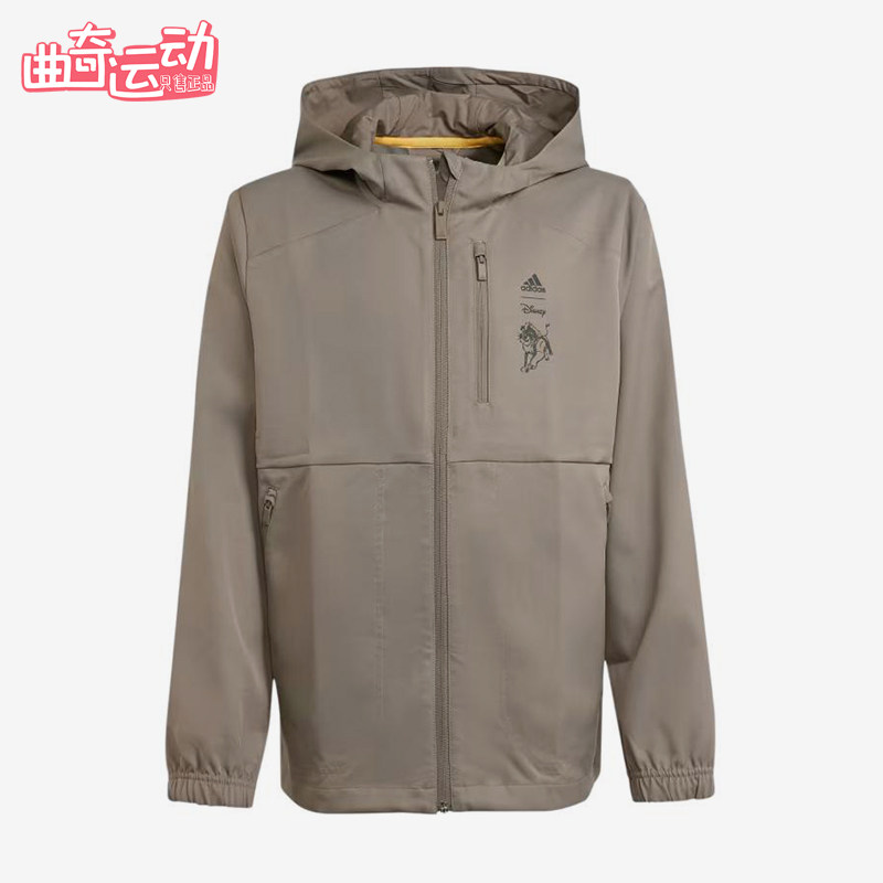 Adidas/阿迪达斯正品迪士尼狮王印花经典夹克儿童夹克外套IV9633